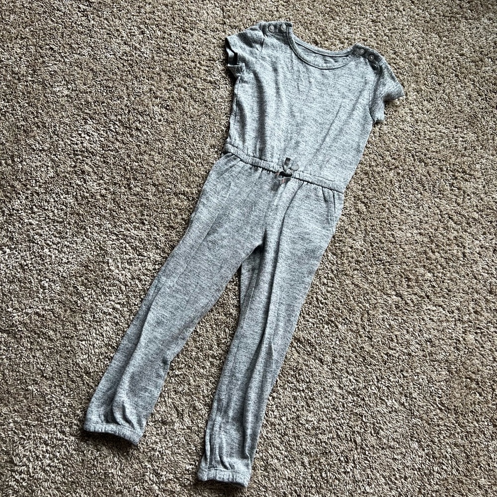 Joe Fresh Little Girl Grey Jumpsuit Size 4